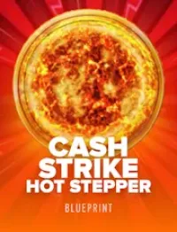 cash strike hot stepper slot logo
